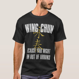 Wing Chun, no arrows T-shirt