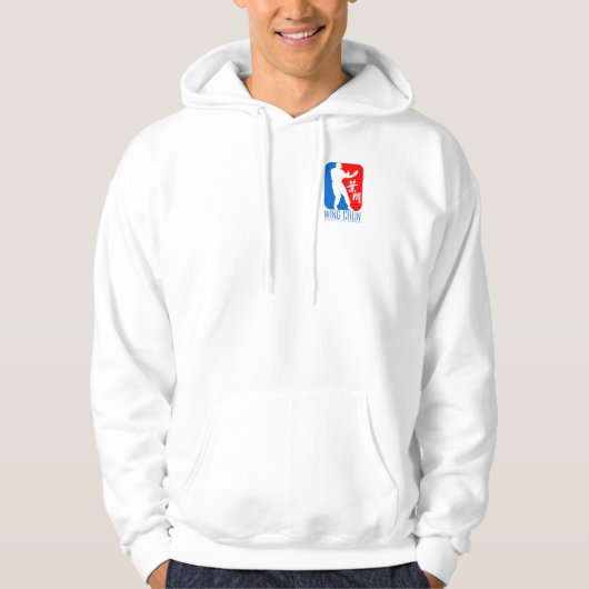 Wing Chun "Practitioner" Embleem Hoodie (Voorkant)