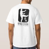 Wing Chun Practitioner "IP Man stijl" T-shirt (Achterkant)