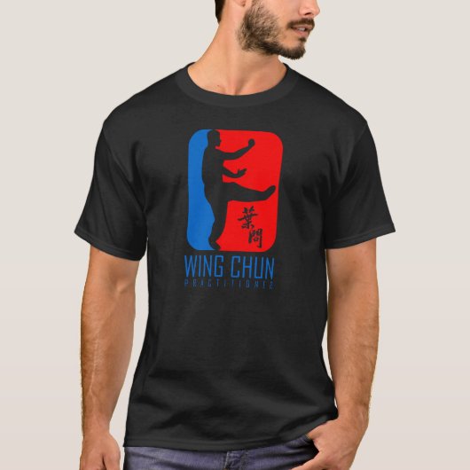 Wing Chun Practitioner "Ip Man Style" T-shirt (Voorkant)