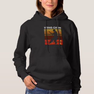 Wing Chun Retro  Sunset Chinese Martial Hoodie