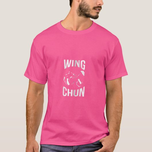Wing Chun Shirt Kung Fu Wing Chun Grootmeester Yon (Voorkant)