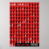 Wing Chun Siu Lim Tao Red Poster (Voorkant)