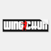 Wing Chun-systeem Bumpersticker (Voorkant)