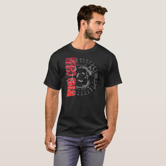 Wing Chun Wetenschappelijke vechtkunst T-shirt (Voorkant volledig)