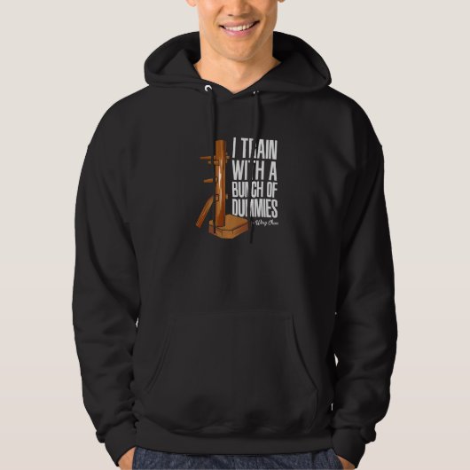 Wing Chun Zelfverdedigingstraining 1 Hoodie (Voorkant)