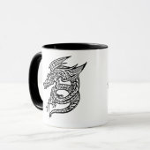 Wing Dragon 11 oz Ringer Mok (Voorkant links)