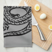 Wing Dragon Keuken Handdoeken (Quarter Fold)