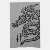 Wing Dragon Keuken Handdoeken (Verticaal)