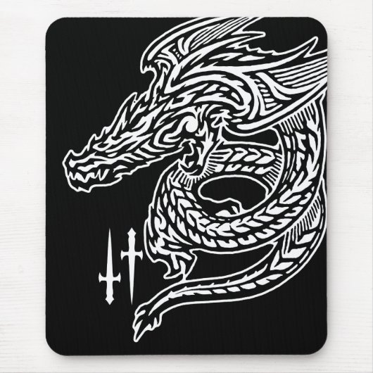 Wing Dragon Mousepad Muismat (Voorkant)