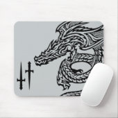 Wing Dragon Mousepad Muismat (Met muis)
