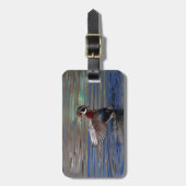 Wing Flapping Wood Duck Bagagelabel (Voorkant verticaal)