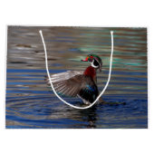 Wing Flapping Wood Duck Groot Cadeauzakje (Achterkant)