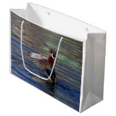 Wing Flapping Wood Duck Groot Cadeauzakje (Voorkant Gekanteld)