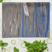 Wing Flapping Wood Duck Theedoek (Gevouwen)