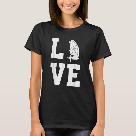 Wing Foiling Outfit Wing Surfer T-shirt (Voorkant)