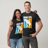 Wing Folie Retro Wing Surfer Wing Folie T-shirt (Unisex)