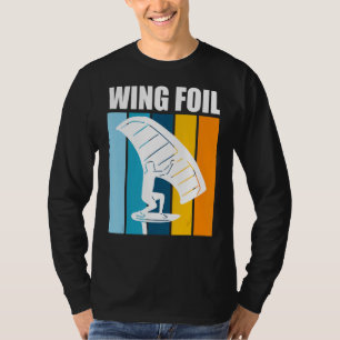 Wing Folie Retro Wing Surfer Wing Folie T-shirt