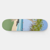 Wing Folie Surfers Pandanus Tree op het strand Persoonlijk Skateboard (Horizontaal)
