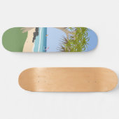 Wing Folie Surfers Pandanus Tree op het strand Persoonlijk Skateboard (Horizontaal)