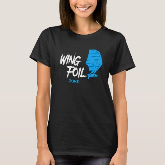 Wing Folie Zone Wing Surf Wingfoil T-shirt (Voorkant)