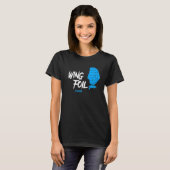 Wing Folie Zone Wing Surf Wingfoil T-shirt (Voorkant volledig)