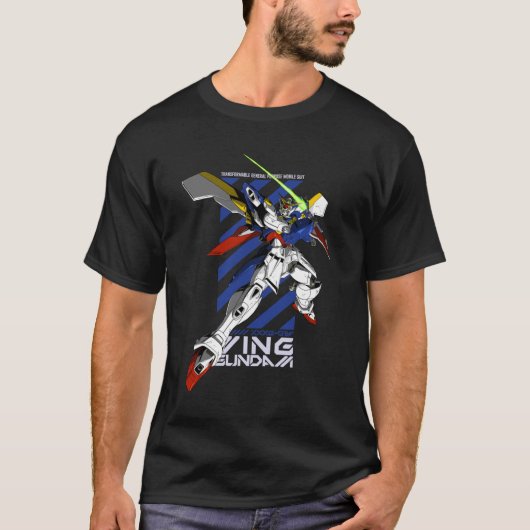 Wing Gundam Classic T-shirt (Voorkant)