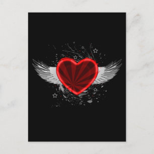 Wing Heart Briefkaart