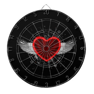 Wing Heart Dartbord