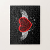 Wing Heart Legpuzzel (Verticaal)
