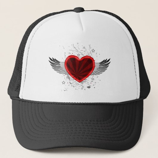 Wing Heart Trucker Pet (Voorkant)
