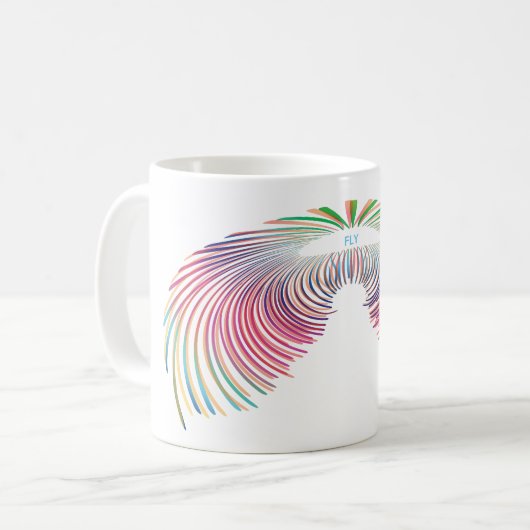 Wing het! koffiemok (Voorkant links)