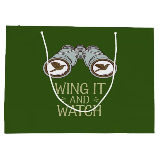 Wing It en kijken naar Birdwatching Natuur Adventu Groot Cadeauzakje (Achterkant)