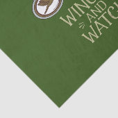 Wing It en kijken naar Birdwatching Natuur Adventu Tissuepapier (Detail)