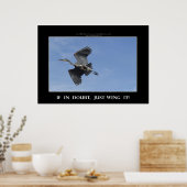 WING IT Foto Poster (Keuken)