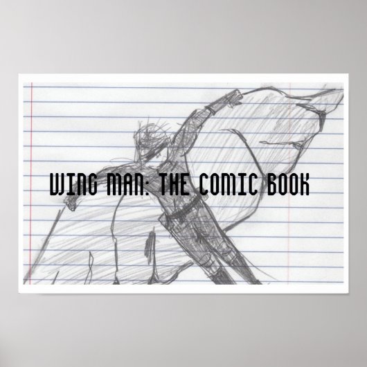 Wing Man Concept Art Poster (Voorkant)