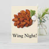 Wing Night Kaart (Staand voorkant)