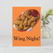 Wing Night Kaart (Staand voorkant)