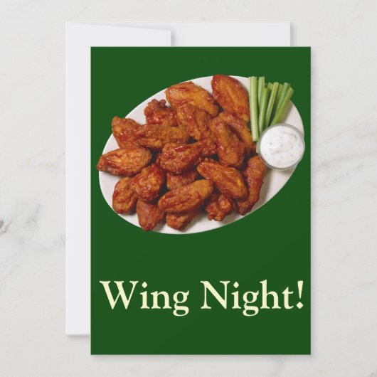 Wing Night Kaart (Voorkant)
