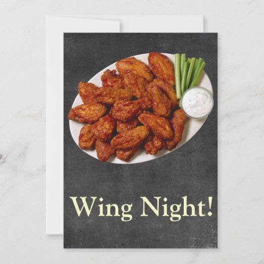 Wing Night Kaart (Voorkant)