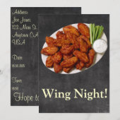 Wing Night Kaart (Voorkant / Achterkant)