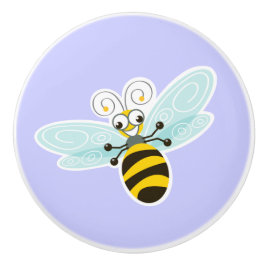 Wing-Nutz™_Bumble Bee (Buzz)_zoet en leuk decor Keramische Knop