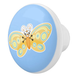 Wing-Nutz™_Butterfly (Beatrice)_zoet en leuk decor Keramische Knop