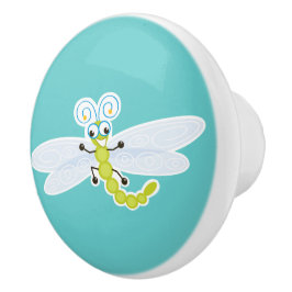 Wing-Nutz™_Dragonfly (Skeeter)_zoet en leuk decor Keramische Knop