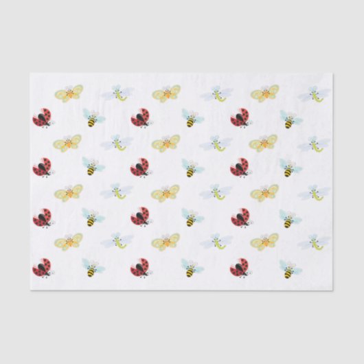 Wing-Nutz™_Fluttering Buddies_patroon_gift omslag Tissuepapier (Voorkant)