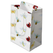 Wing-Nutz™_Fluttering Buddies_Patroon Medium Cadeauzakje (Achterkant Gekanteld)