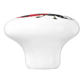 Wing-Nutz™_Ladybug (Dotty)_zoet en leuk decor Keramische Knop (Zijkant)