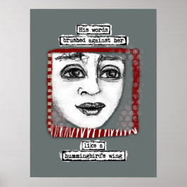 Wing Poster Wall Art van mensvogels