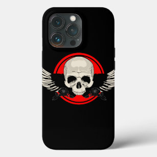 Wing Skull - RED Case-Mate iPhone Case