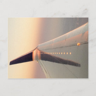 Wing Sunset 2 Briefkaart